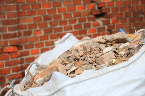 Recycling materials from demolition waste