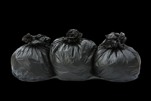 Family using a domestic skip in Leyton for home renovation