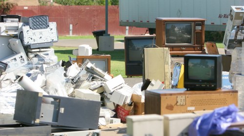 Residential recycling program in Leyton