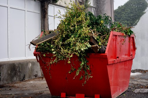 Secure waste disposal in Leyton